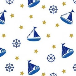 Sequin Star Sailing Ship