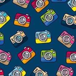 Cartoon Colorful Camera