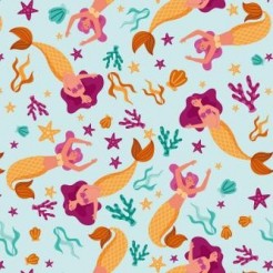 Mermaid Seaweed Starfish