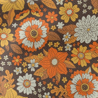 Detailed Realistic Flowers Waterproof Canvas