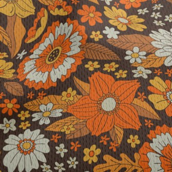 Detailed Realistic Flowers Athletic Mesh Flat Back