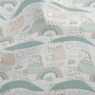 House Made Of Lines Athletic Mesh Flat Back