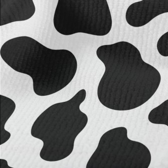 Black And White Animal Print Terry