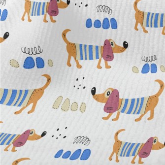 Cartoon Dachshund Dog Terry