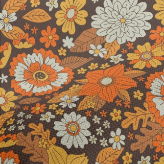 Detailed Realistic Flowers Performance Linen