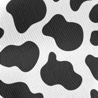 Black And White Animal Print Standard Corduroy