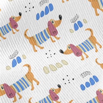 Cartoon Dachshund Dog Standard Corduroy