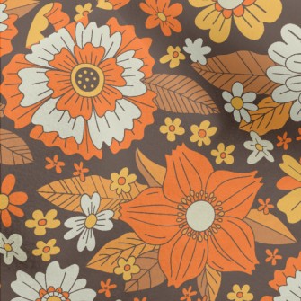 Detailed Realistic Flowers Micro Fleece