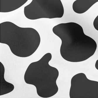 Black And White Animal Print Micro Fleece
