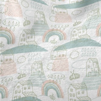 House Made Of Lines Minky