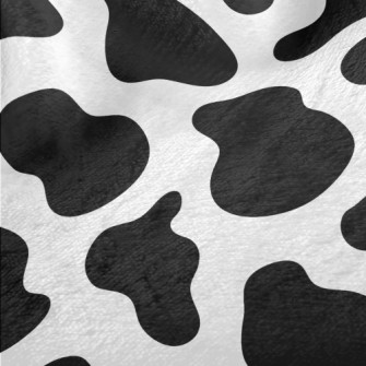 Black And White Animal Print Minky