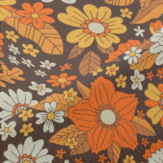 Detailed Realistic Flowers Piqué