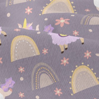 Happy Alpaca And Unicorn Modern Jersey