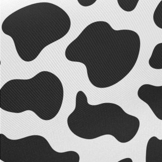 Black And White Animal Print Midweight Cotton Poplin