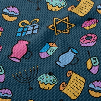 Bright Color Gift Candlestick  Birdseye Piqué