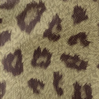 Fine Textured Leopard Print Waterproof Canvas