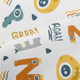 Alien Style English Letters Performance Linen