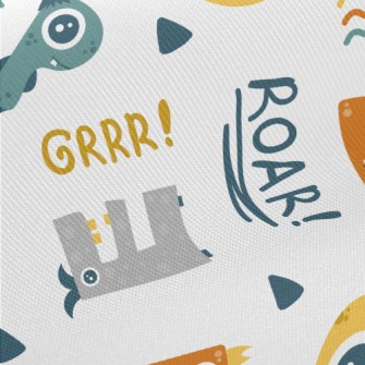 Alien Style English Letters Twill