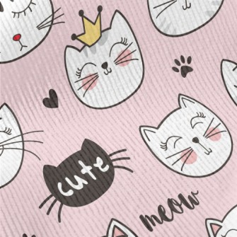 Cats With Various Expressions Standard Corduroy
