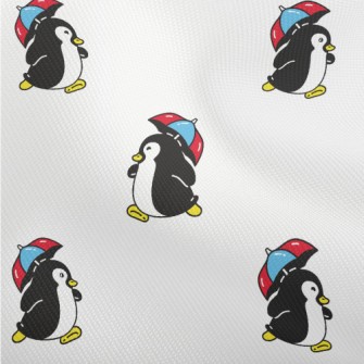 Cute Penguin Holding An Umbrel Dobby