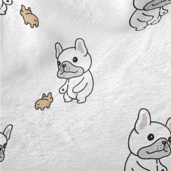 Cute Dogs And Puppies Minky