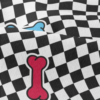 Colored Bones And Black And Wh Modern Jersey