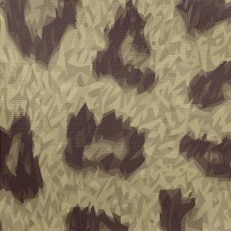 Fine Textured Leopard Print Pongee