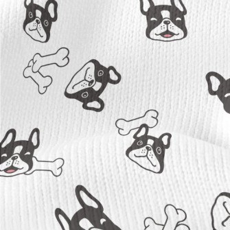Cute Dog Stretch Jersey
