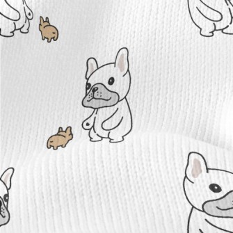 Cute Dogs And Puppies Stretch Jersey