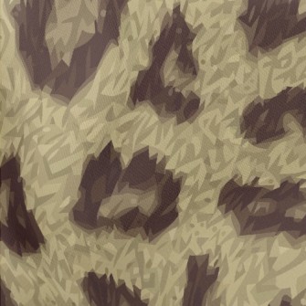 Fine Textured Leopard Print Lightweight Cotton Poplin