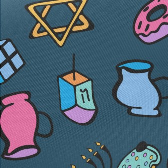 Bright Color Gift Candlestick  Midweight Cotton Poplin