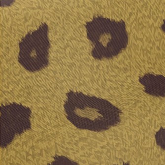 Fine Texture Leopard Print Midweight Cotton Poplin
