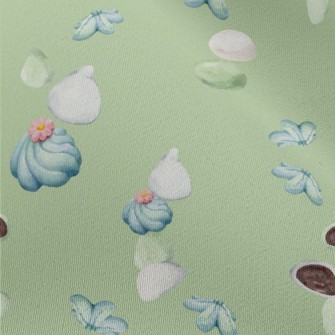 Watercolor Colored Japanese Mo Chiffon
