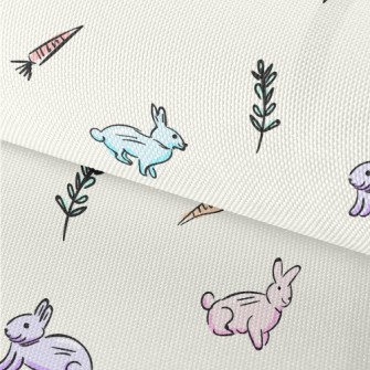Colorful Gentle Rabbit Waterproof Oxford