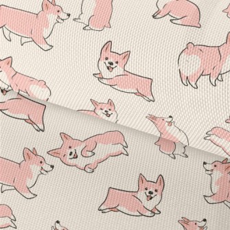 Naughty And Cute Corgi Waterproof Oxford