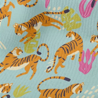 Abstract Tropical Tiger Terry