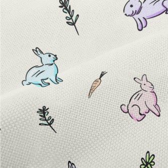 Colorful Gentle Rabbit Performance Linen