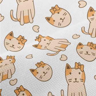 Bow Tie Cat Performance Linen