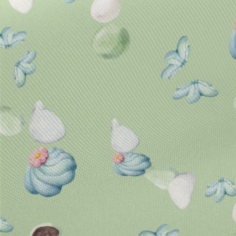 Watercolor Colored Japanese Mo Twill