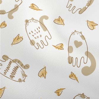 Hand Drawn Brush Cat Dobby