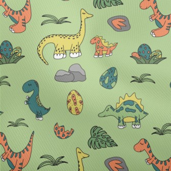 Colorful Cartoon Dinosaur Worl Dobby