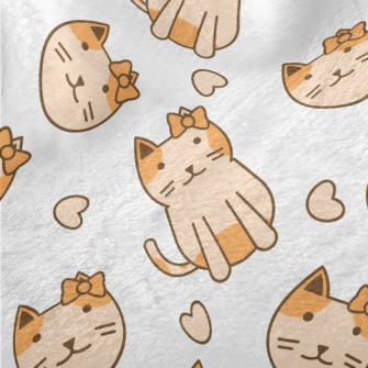 Bow Tie Cat Minky