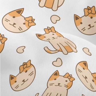 Bow Tie Cat Lightweight Performance Linen
