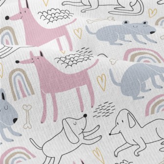 Cute Colorful Puppy Modern Jersey