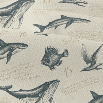 Hand-painted Marine Life Like  Modern Jersey