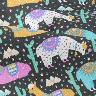 Brightly Colored Alpacas Modern Jersey