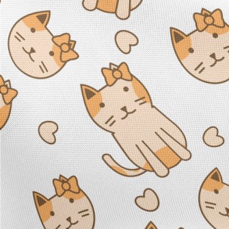 Bow Tie Cat Pongee