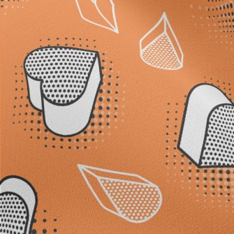 3D Block Pattern Chiffon
