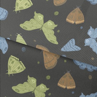 Colorful Moths Waterproof Oxford