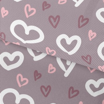 Hand Drawn Love Heart Waterproof Oxford